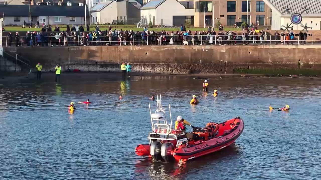 Arbroath Charity New Year Dook 2026