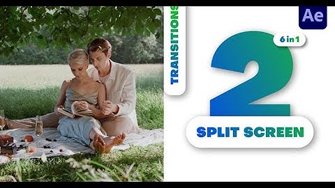 Multiscreen Transitions - 2 Split Screen | After Effects template - Envato elements