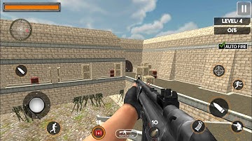 FPS 3D Encounter Shooting Secret Mission Game Android GamePlay #2