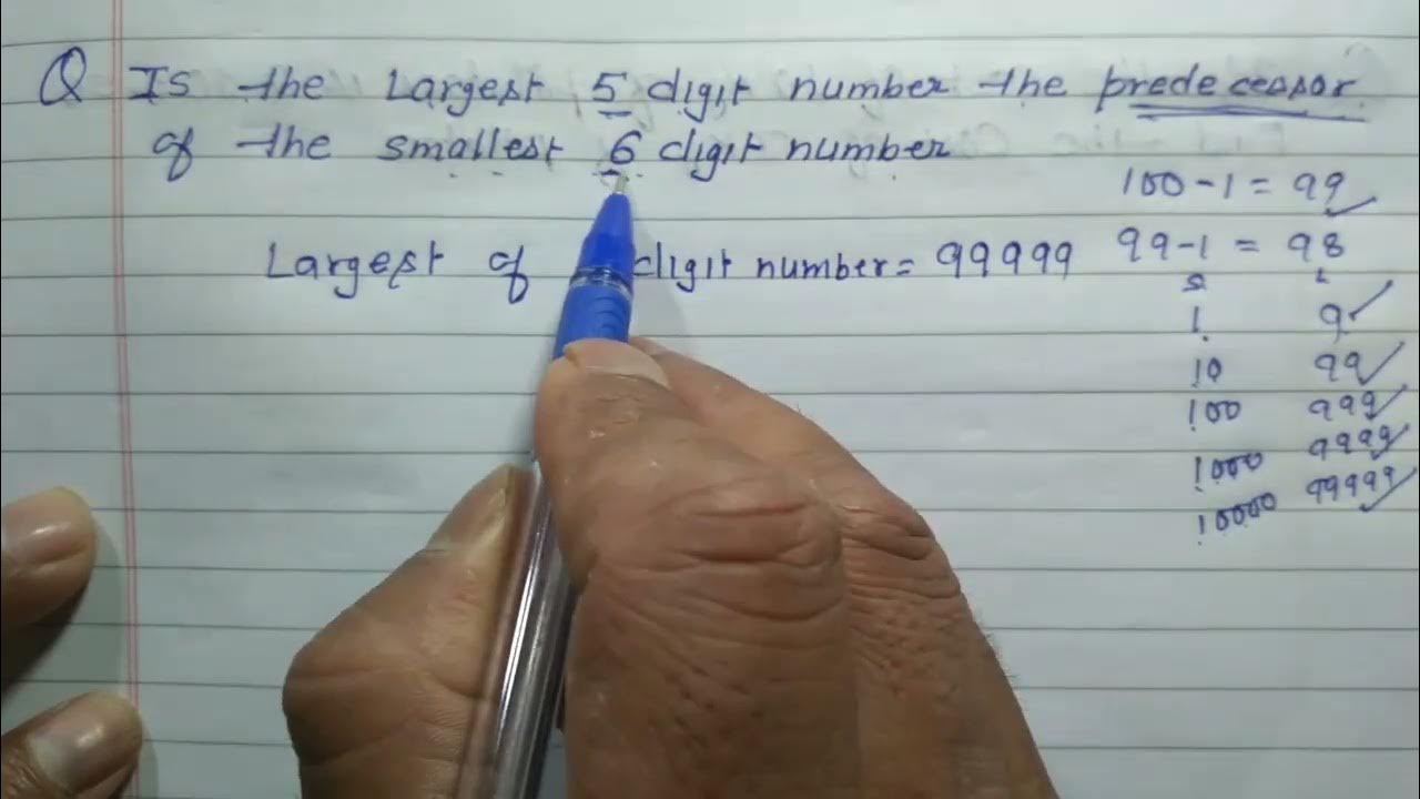 is-the-largest-5-digit-number-the-predecessor-of-the-smallest-6-digit