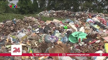 Gần 10.000 tấn rác tồn đọng, tràn ra đường tại Mỹ Đức| VTV24