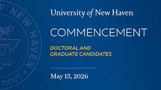 Commencement 2026 - Friday, May 15, 4:30pm