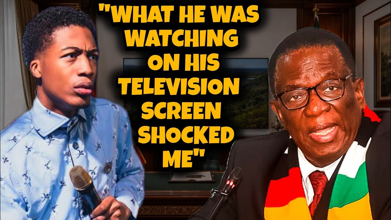 Уэберт Энджел-младший рассказывает о том, что он увидел по телевизору, когда президент Эммерсон М...