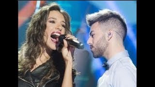 Agoney le hace una peineta a Ana Guerra durante un ensayo en 'OT 2017'