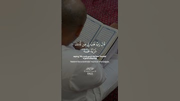 رب هب لي من لدنك ذرية طيبة إنك سميع الدعاء #kuranıkerim #سورة_آل_عمران #quran #ماهر_المعيقلي