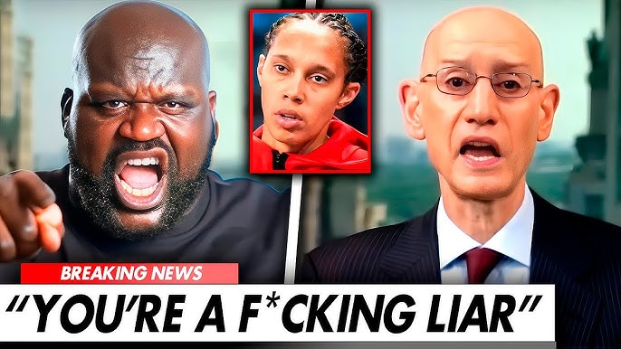 Shaq CONFRONTS Adam Silver LIVE After Brittney Griner’s Fallout | Silver  SHOOK