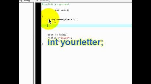 c++ programing tutorial 3 variables