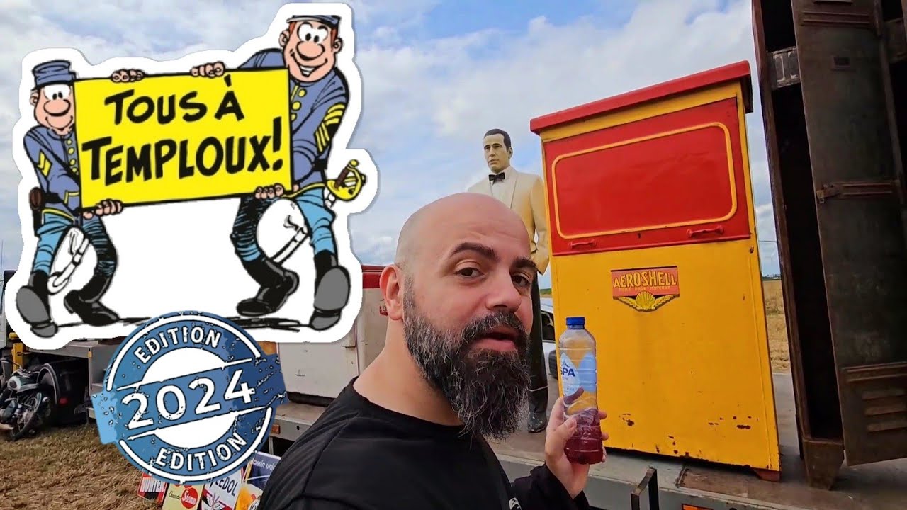 BROCANTE DE TEMPLOUX LA FOLIE EN JOUET VINTAGE !! #TEMPLOUX