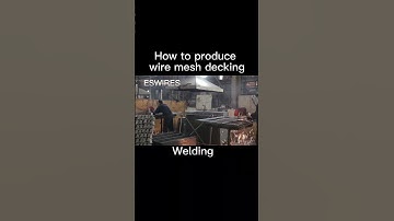 How to produce wire mesh decking #shorts