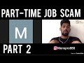 PART 2 - PART TIME JOB : BIGGEST SCAM IN GERMANY