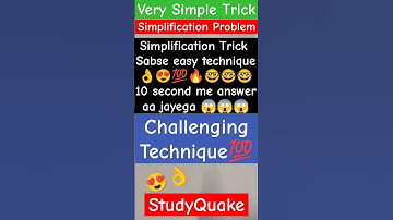 Simplification Trick | Math #simplification #maths #shorts #short #youtubeshorts #ytshorts #trending