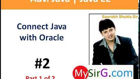 #2 JDBC Connect Java with oracle part 1 of 2
