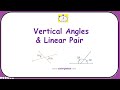 Vertical Angles and Linear Pair | #angles #math