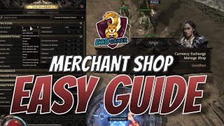 Easy Guide To Merchant Shop in Path of Exile 2 (Asynchronized Trade, How To Get, Buy/Sell Etc)