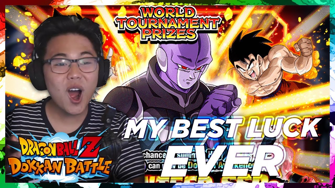 BEST WT SUMMONING EVER! World Tournament Banner Summons DBZ Dokkan Battle YouTube