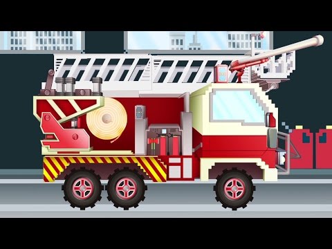 #1 Xe cứu hỏa | Pipo và xe cứu hộ/ hoạt hình dành cho thiếu nhi giống như Minecraft Mới Nhất