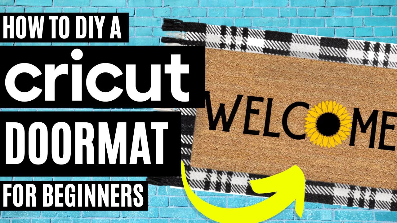 DIY Doormat with Cricut (Easiest Method) - Angela Marie Made