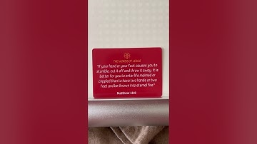 Matthew 18:8 - The Words Of Jesus by Hanley Press #Jesus