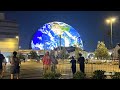 NEW! World&#39;s Largest LED Sphere Lights Up for 1st Time! STUNNING $2.3 Billion Sphere in Vegas