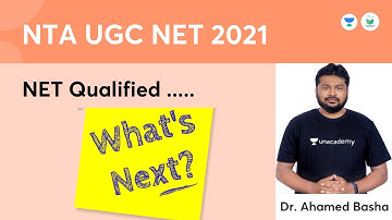 NET Qualified .....Whats Next? | JRF 2021 | Ahamed Basha
