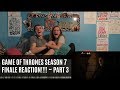 GAME OF THRONES SEASON 7 FINALE REACTION! ~ PART 3