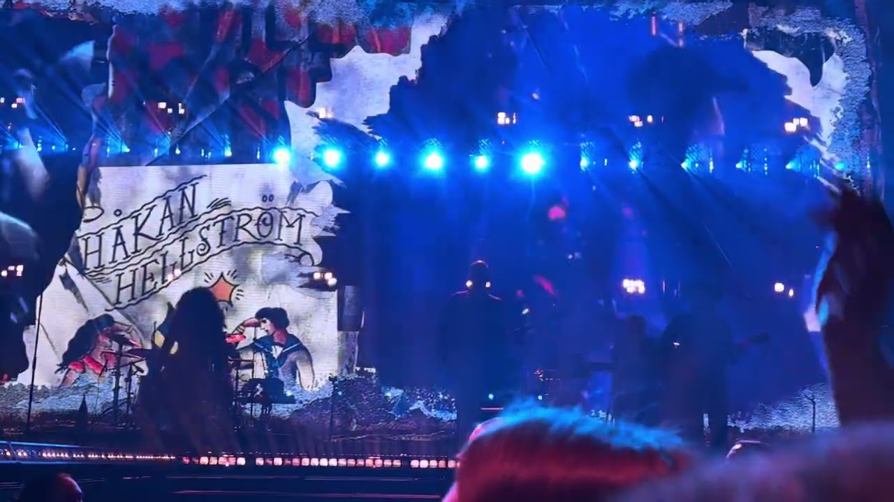 Håkan Hellström live 2026 Löfbergs Lila Känn ingen sorg för mig GBg 