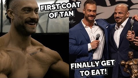2  DAYS OUT | CARB LOAD BEGINS, WEIGH-INS, PRESS CONFERENCE