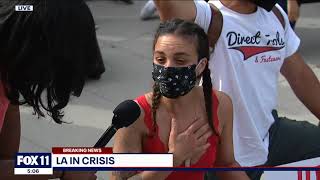 #JusticeForGeorgeFloyd LA Protests - FOX 11 News 2020/06/01