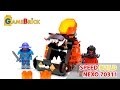 LEGO Speed Build review NEXO KNIGHTS 70311 CHAOS CATAPULT plus scanning NEXO Shield