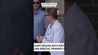 Her First Vote Was For Mom