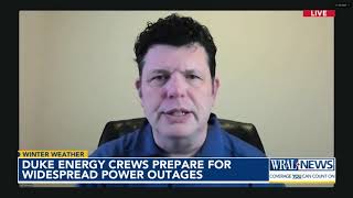 Duke Energy spokesperson says crews prepared for widespread power outages