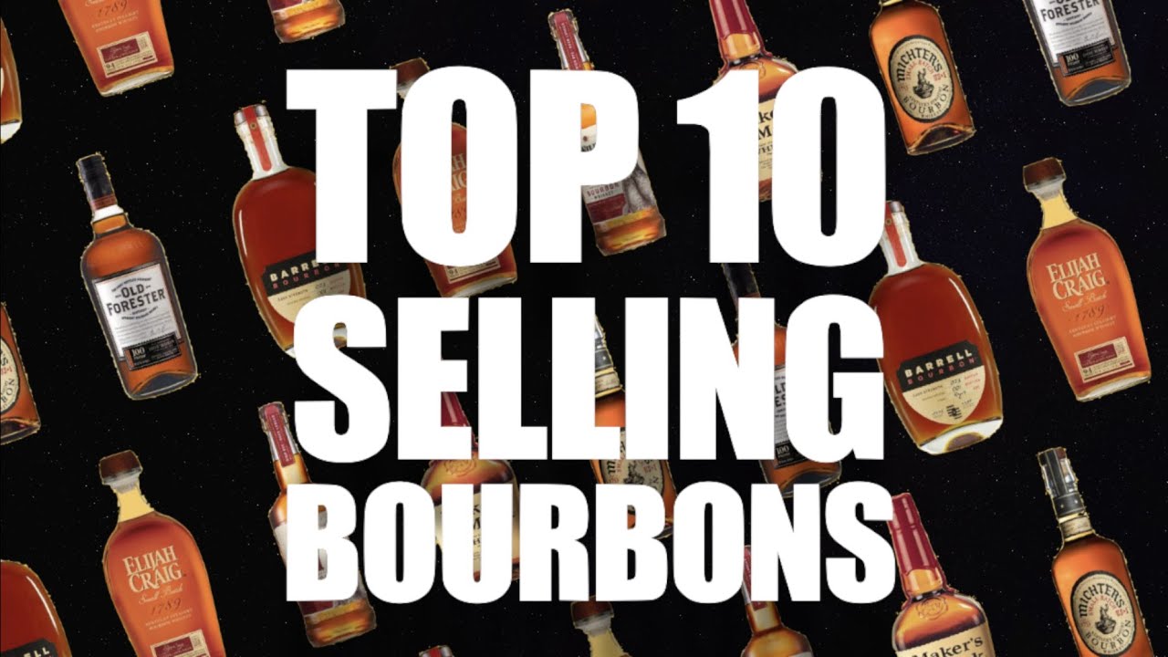 The Top 10 Selling Bourbons shorts YouTube