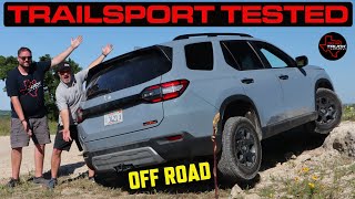 We Test The ALL NEW 2023 Honda Pilot Trailsport | OFF ROAD Review