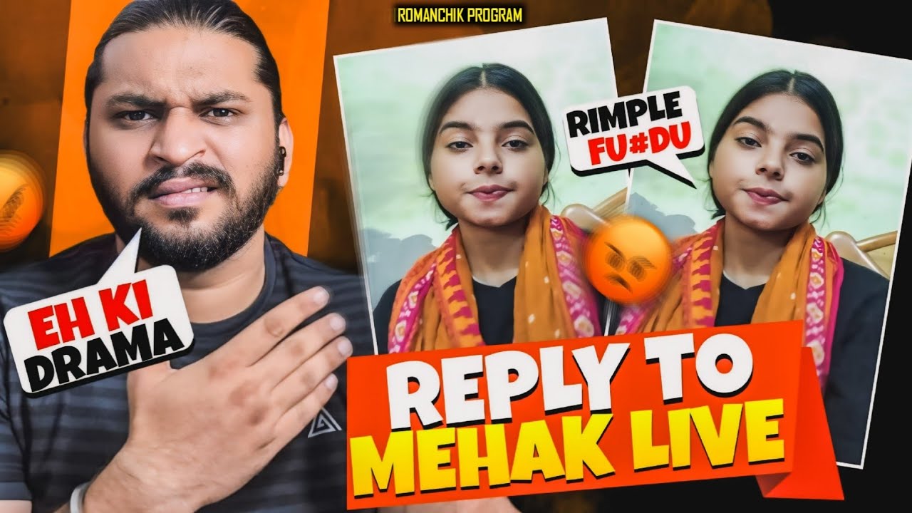 Reply To Mehakpreet Live Aggi Aukaat Bahar😡