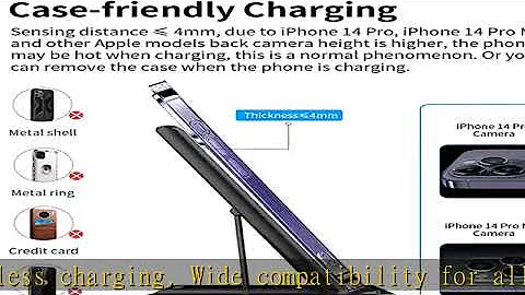 Wireless Charger,ANYLINCON 3 in 1 Wireless Charger Station for Apple iPhone/iWatch/Airpods,iPhone 1