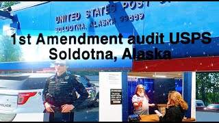 THEY WENT POSTAL FAST 1st Amendment Audit Soldotna Alaska Must See