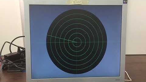 Radar display on FPGA