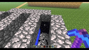 Minecraft Turn Redstone into Obsidian!