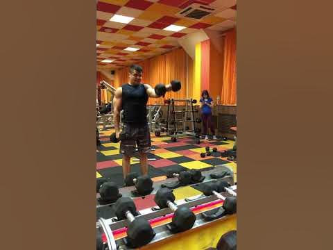 Одно из лучших упражнений на переднюю дельту🔥 #спорт #фитнес #зал - YouTube