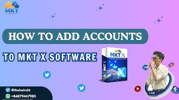 How To Add Accounts To MKT X Software | Twitter Auto Tool