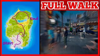 First Person Grand Theft Auto V Full Walk Across The Map ASMR screenshot 5