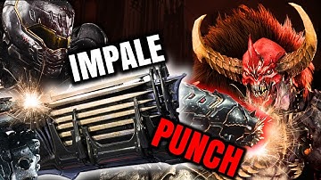 IMPALER & POWER GAUNTLET vs 9 AGADDON HUNTERS | DOOM: The Dark Ages