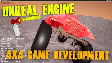 Unreal Engine 4x4 Game Development - Physics Suspension Coils and Damping
