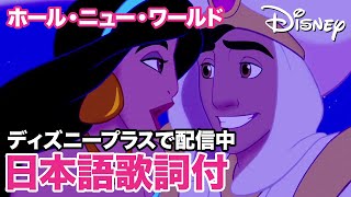 アラジン 主題歌ホール ニュー ワールド A Whole New World Disney ディズニープラス 公式