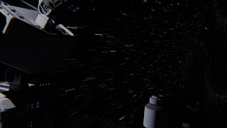 Interstellar Blender Wormhole Scene CGI