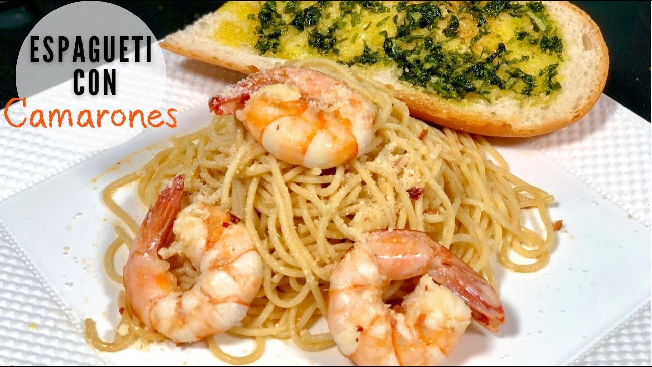 ESPAGUETI CON CAMARONES | CENA PARA 14 DE FEBRERO | EN CASA CON IXCHEL