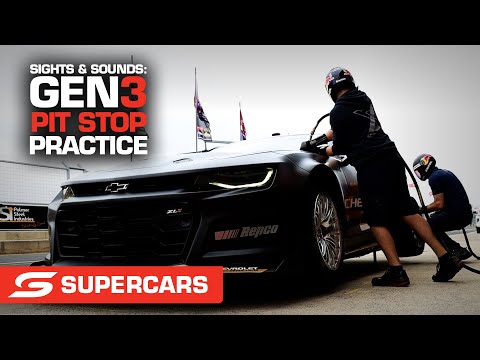 Sights & Sounds: Gen3 pit stop practice | Supercars 2022