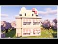 Minecraft | Building the HELLO KITTY CAFE in MINECRAFT!