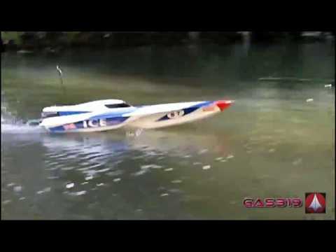 rc boat kyosho viper with 4s doovi