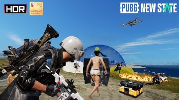 PUBG: NEW STATE INTENSE SURVIVAL GAMEPLAY 🔥(ERANGEL ULTRA GRAPHICS)